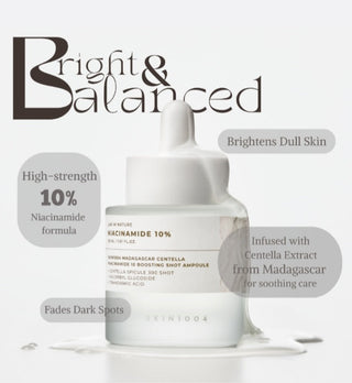 SKIN1004 Niacinamide 10 Boosting Shot -High-Power Brightening Ampoule Serum